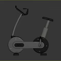 Modern Indoor Exercise Bike With Digital Display And Comfortable Seat For Home Fitness