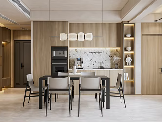 Modern Restaurant 3d model