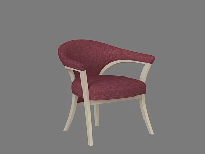 Small French Style American Style Cream Style Light Luxury Lady 3d model