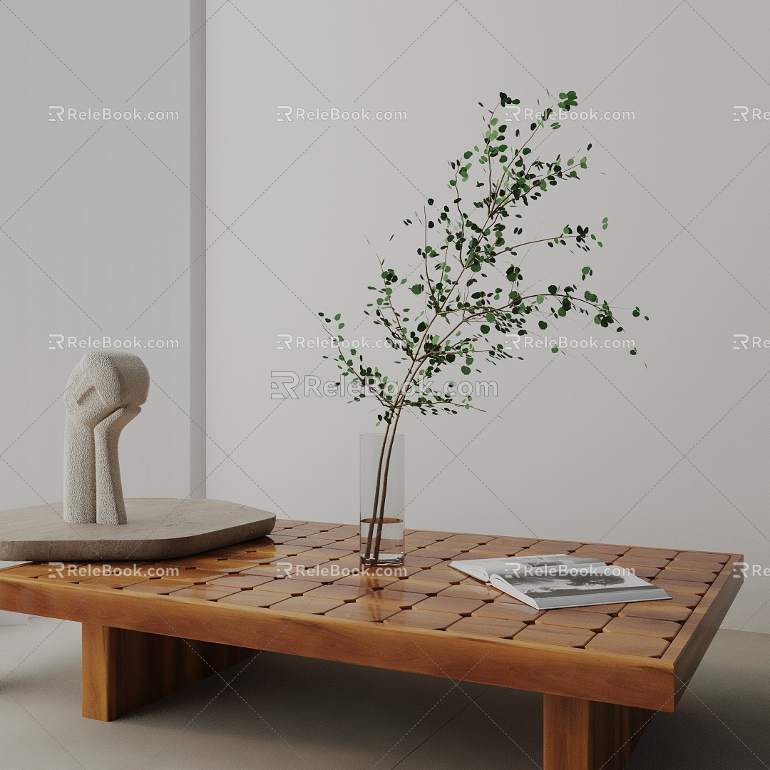 Modern coffee table 3d model