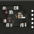 Bookcase Bookshelf 3d model