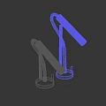 Modern Kitchen Faucet with Sleek Stainless Steel Curved Design and Chrome Finish