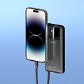 Charging treasure effect diagram 3d model