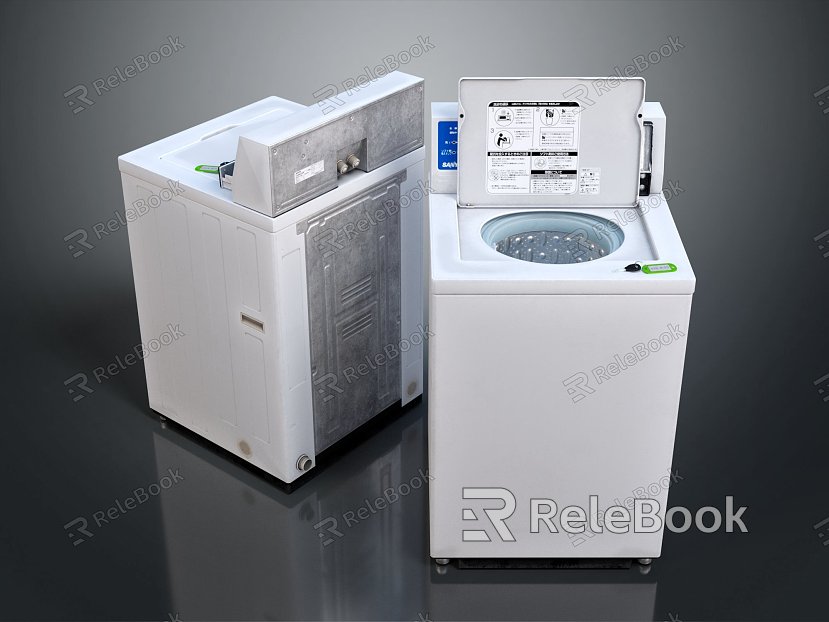 Modern washing machine drum washing machine automatic washing machine vintage washing machine model