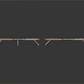 Durable Metal Cross Support Bars For Furniture Assembly And Structural Use