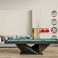 Billiard table 3d model