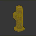 Old Rusty Fire Hydrant With Dark Blue Body Red Orange Top And Metal Knob