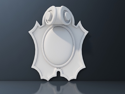 modern carving 3d model