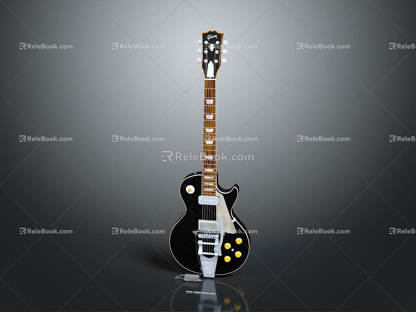 Electric Guitar Electronic Musical Instrument String Musical Instrument Bass Electric Bass Heavy Metal Music Equipment Music Equipment 3d model