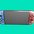 Modern game console Nintendo Switch 3d model