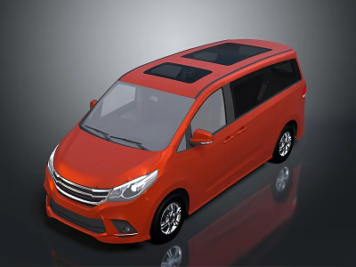 Van Vehicle Modern Vehicle Modern Vehicle 3d model