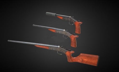 Harrington and Richardson handy gun 3d model