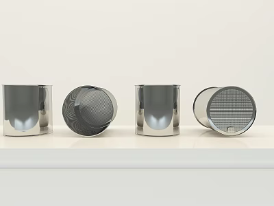 Modern milk powder tank 3d model Modern milk powder tank 3d model