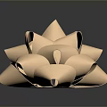 Stunning Shiny Golden Metallic Bow Featuring Reflective Surface And Elegant Design