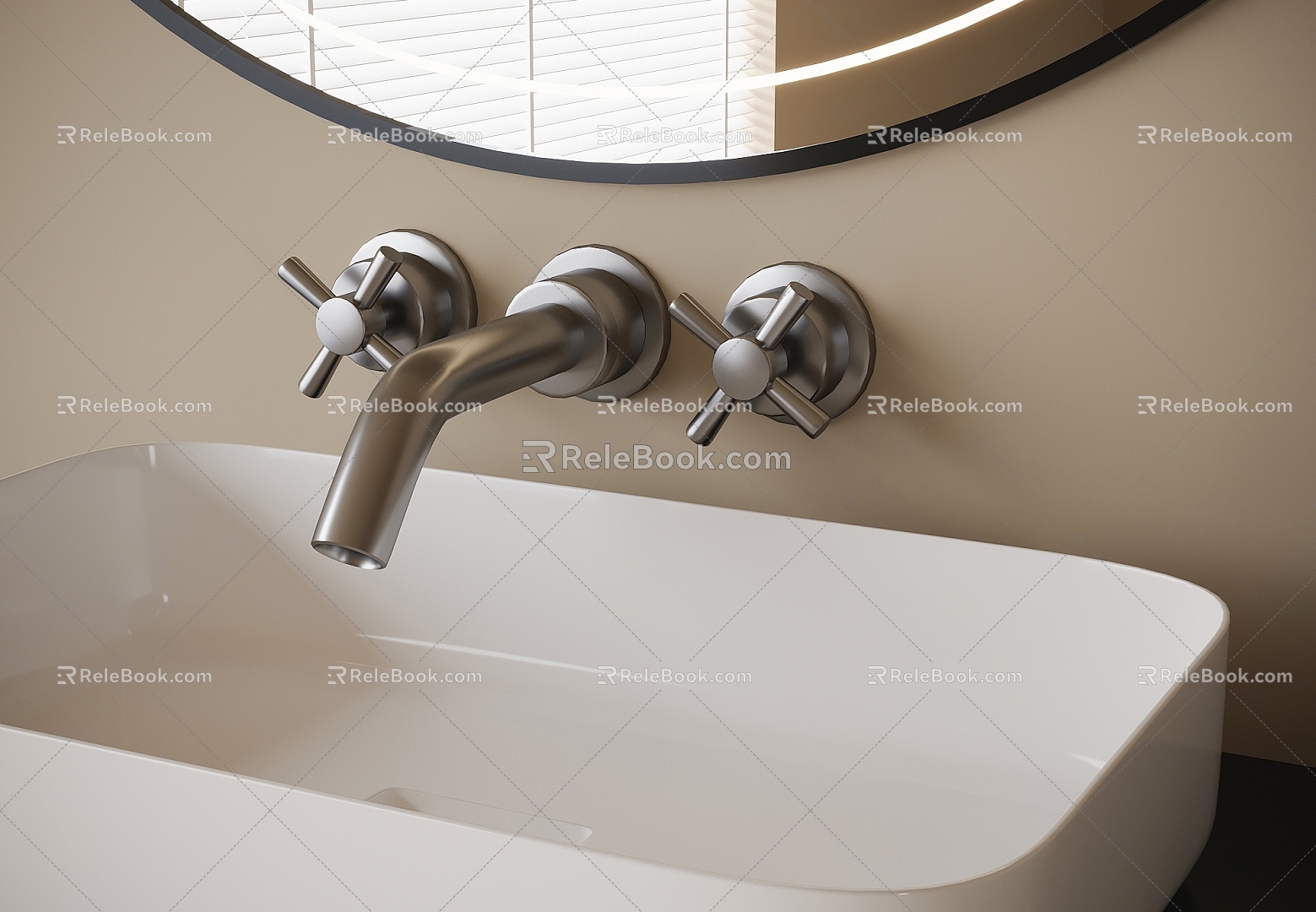 Modern faucet faucet 3d model