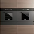 Modern Black Built in Kitchen Appliances With Sleek Design And Digital Controls
