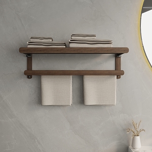 Towel rack 3d model