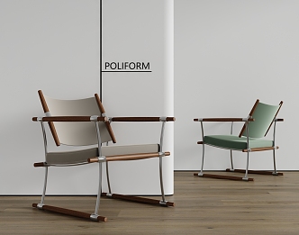 Lounge Chair Single Chair 3d model