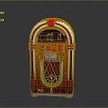 Coin Jukebox Coin-operated Jukebox Game Machine Large Game Machine Coin-operated Game Machine Arcade Machine 3d model