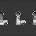Industrial Metal Pipe Fittings Including Elbow And Tee Connectors For Plumbing