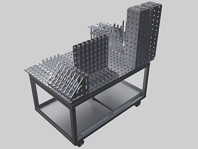 Welding tooling table 3d model