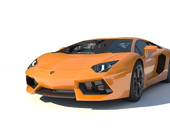 sports car Lamborghini Aventador Lamborghini Daniel Eventado 3d model