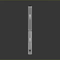 Sleek Modern Electric Train With Multiple Carriages Silver Gray Exterior And Red Stripes