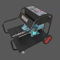 Mobile Industrial High Pressure Washer with Control Panel and Electric Motor for Industrial Cleaning