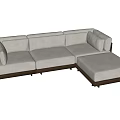 Modern Multiplayer Sofa 3d model
