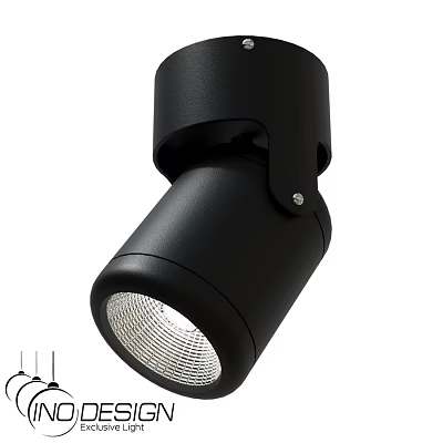 Black Modern Downlight Spotlight Adjustable LED Lighting Fixture For Home Decoration 3d model