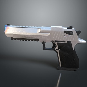 pistol semi-automatic pistol automatic pistol modern weapon hot weapon hot weapon gun military 3d model