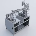 Winding machine binding machine production equipment assembly line workbench 3d model