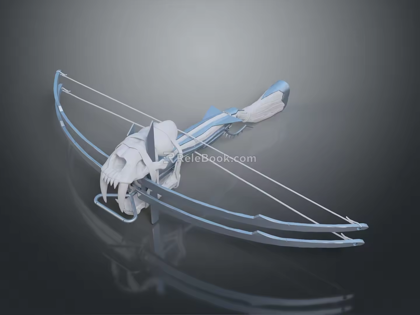 Crossbow Mechanical Crossbow Shift Bow and Arrow Shoot Far Equipment Weapons High-tech Crossbow 3d model