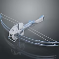 Crossbow Mechanical Crossbow Shift Bow and Arrow Shoot Far Equipment Weapons High-tech Crossbow 3d model