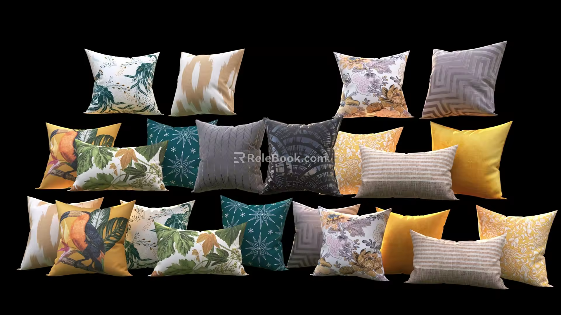 Modern pillow 3d model