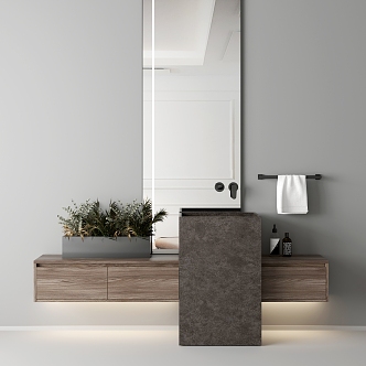 Bathroom Cabinet Bathroom Cabinet Washstand 3d model