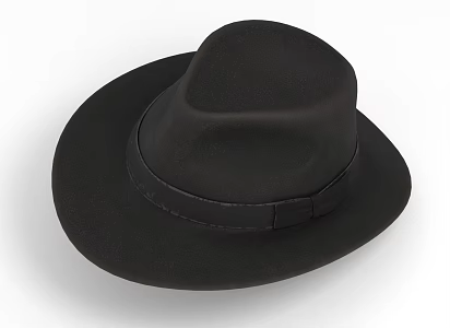 Modern hat 3d model