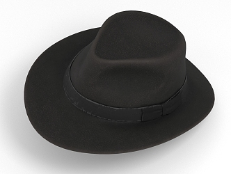 Modern hat 3d model