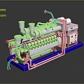 Engine Racing Engine Racing Engine Car Engine Car Engine Modern Vehicle 3d model