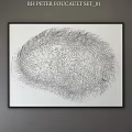 Modern Abstract Line Art Framed Prints For Home Living Room Decor