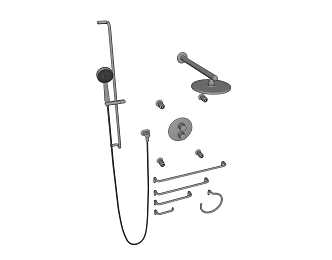 Shower 3d model