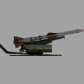 Air Defense Missile Tracking Missile Military Weapon Rocket Rocket Military Games 3d model