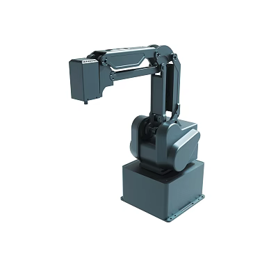 High Precision Industrial Robot Arm With Rotating Joints For Manufacturing Automation 3d model