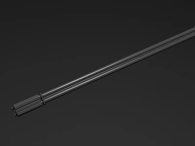 Tactical Metal Weapon Polearm With Modern Design And Lightweight Durable Structure 3d model