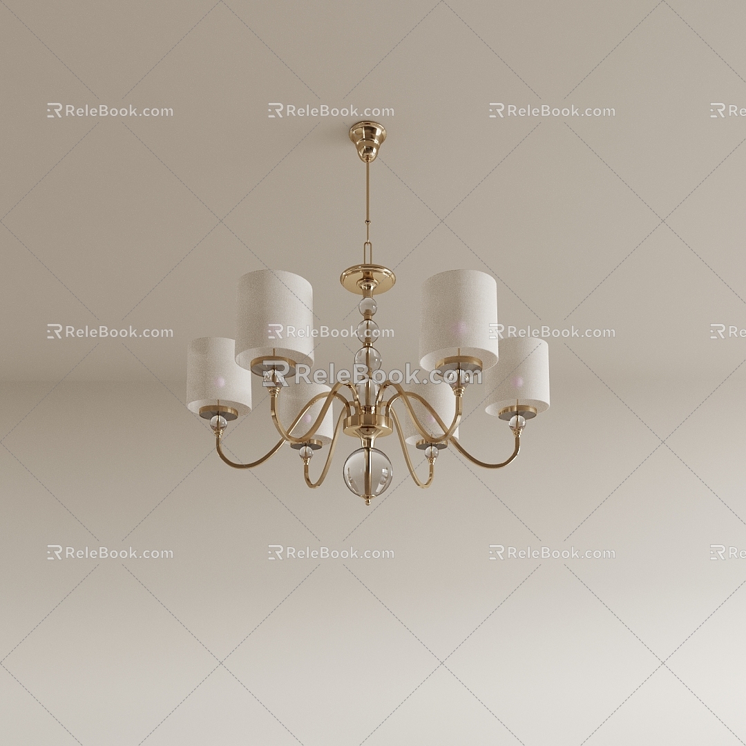 Multi-head chandelier living room chandelier dining room chandelier bedroom chandelier model