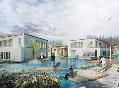 Chinese creative block 3d model