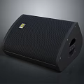 Black Speaker With Mesh Design And Audio Ports For High Quality Music Playback