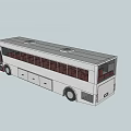Modern City Bus With White Exterior Multiple Windows And Passenger Seats