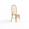 Modern Rattan Dining Chairs Featuring Woven Details And Elegant Design