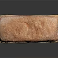 Freshly Baked Golden Crust Bread With Soft Interior On Black Surface